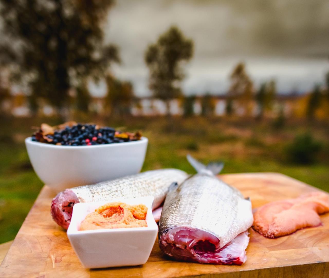 Arctic Gourmet Cabin คิรูนา ภายนอก รูปภาพ